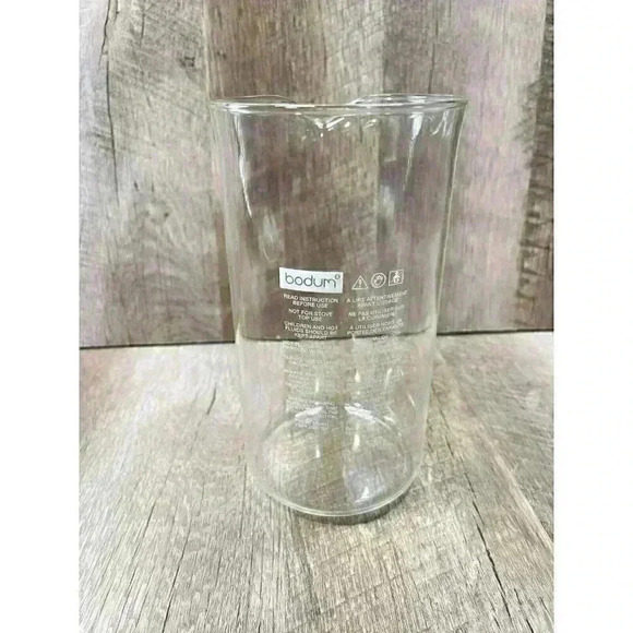 Starbucks Coffee French Press White Metal Red Knob Black Handle 34oz Japan RARE - Picture 11 of 11